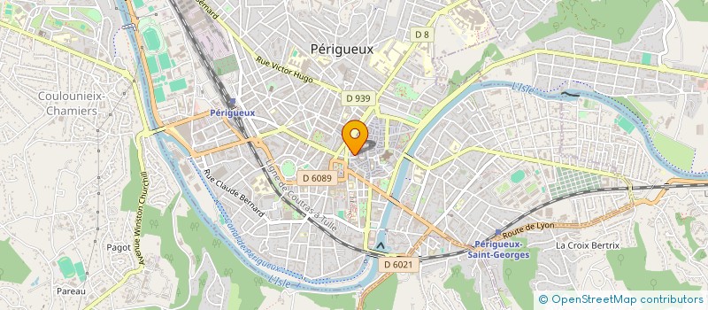 localisation de l'entreprise LES BUISSONS D'EGLANTINE  PERIGUEUX