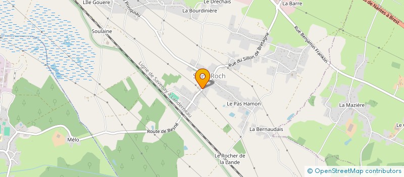 localisation de l'entreprise LES BUL'REBELLES  PONTCHATEAU