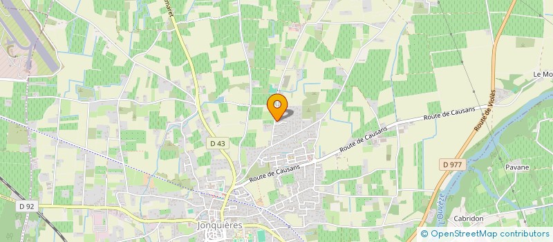 localisation de l'entreprise LES BULLES DE PEPINE à JONQUIERES