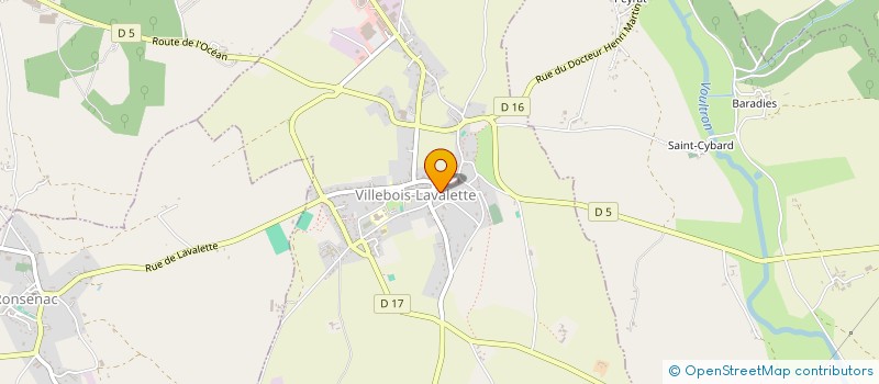 localisation de l'entreprise LES BULLES DE VIE à VILLEBOIS-LAVALETTE