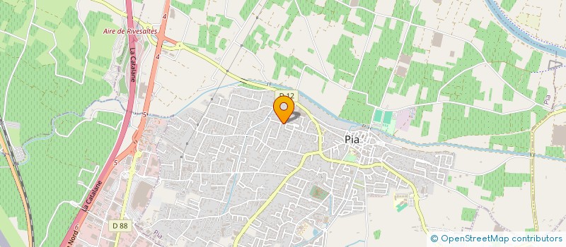 localisation de l'entreprise LES BURGERS DE BRICE  SAINT-ESTEVE