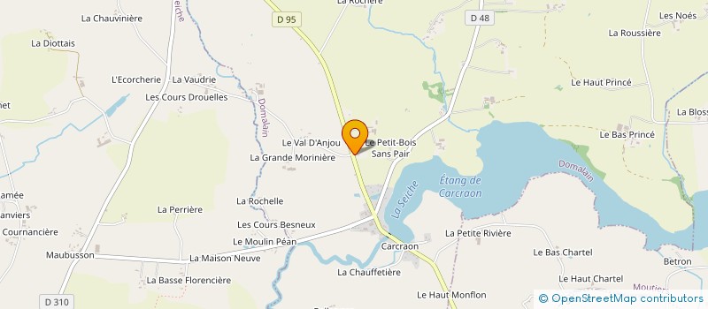 localisation de l'entreprise LES BUTTES  BAIS