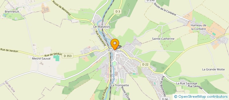 localisation de l'entreprise LES C'HIPPIES DU RAID - LCHR à VAL-DE-SCIE