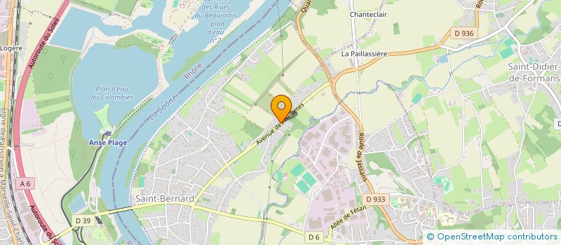 localisation de l'entreprise LES CABANES  SAINT-BERNARD