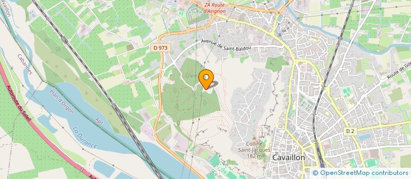 localisation de l'entreprise LES CABANONS  CAVAILLON