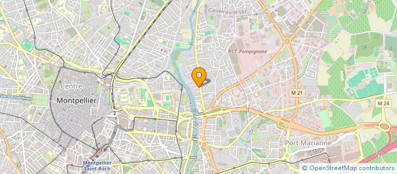 localisation de l'entreprise LES CABIROULES à MONTPELLIER