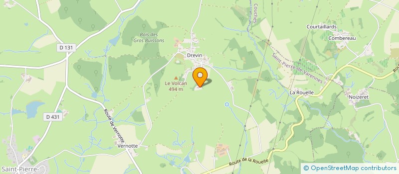 localisation de l'entreprise LES CABOTTES DE BOURGOGNE  SAINT-PIERRE-DE-VARENNES