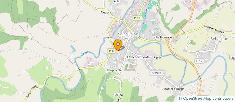 localisation de l'entreprise LES CACTUS  AMENDEUIX-ONEIX