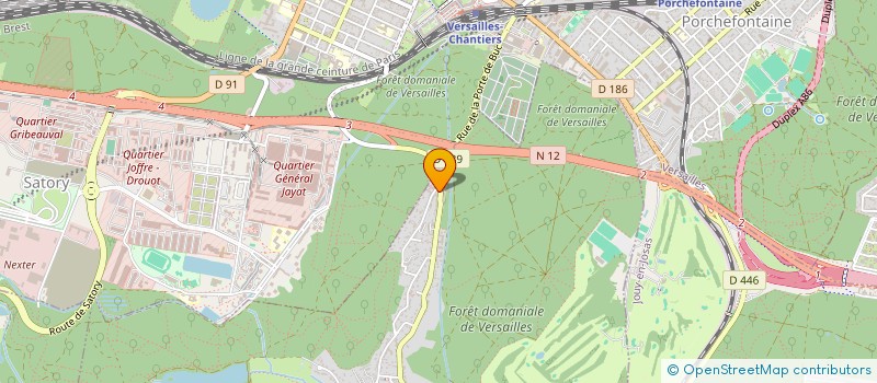 localisation de l'entreprise LES CACTUS  BUC