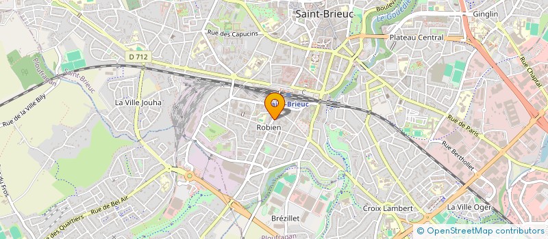 localisation de l'entreprise LES CAFES CHANTANTS D'AUTREFOIS à SAINT-BRIEUC