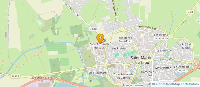 localisation de l'entreprise LES CAFES DE LA MAJOR à SAINT-MARTIN-DE-CRAU