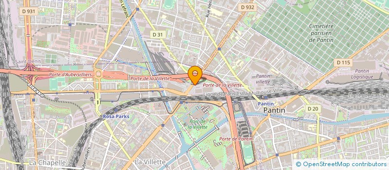 localisation de l'entreprise LES CAFES HENRI LARGE à PARIS