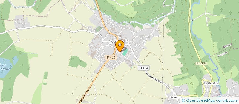localisation de l'entreprise LES CAFES J à JOUARRE