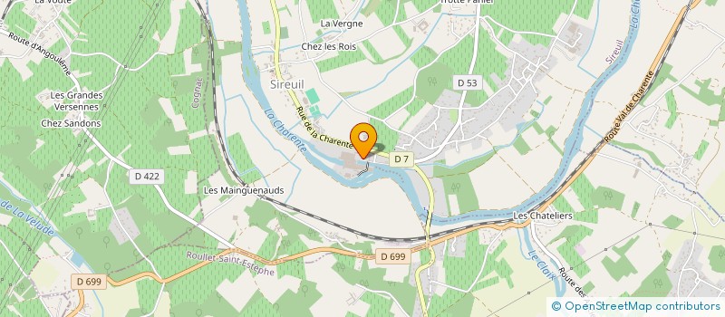 localisation de l'entreprise LES CAGOUILLARDS 8 POOL à SIREUIL