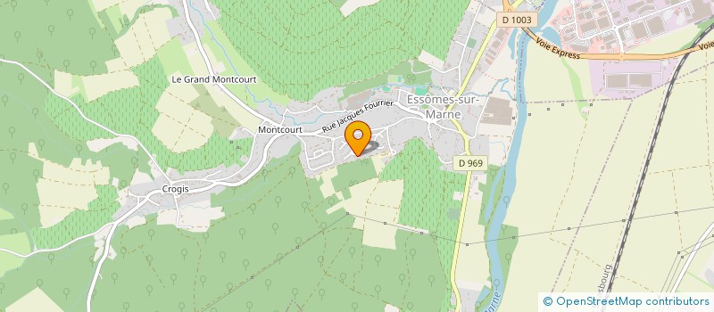 localisation de l'entreprise LES CAHIERS DE DIOFIOR à ESSOMES SUR MARNE