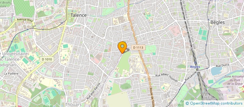 localisation de l'entreprise LES CAHIERS DE NOTRE ECOLE  TALENCE