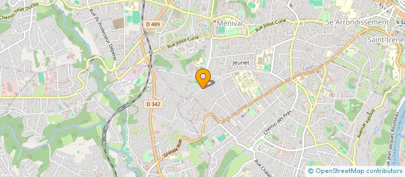 localisation de l'entreprise LES CALANQUES  LYON