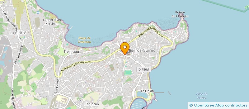 localisation de l'entreprise LES CALCULOTS à PERROS-GUIREC