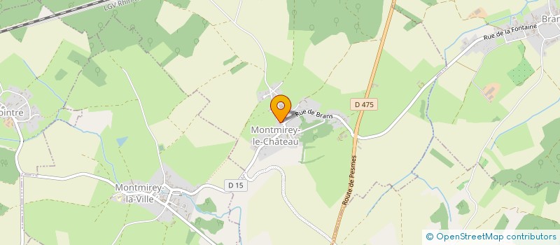 localisation de l'entreprise LES CALECHES D'EPONA à MONTMIREY-LE-CHATEAU