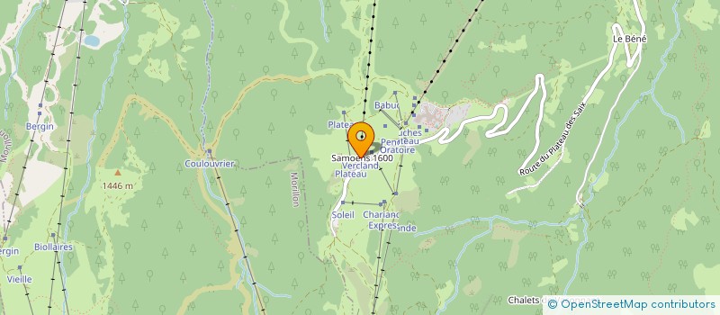 localisation de l'entreprise LES CALECHES D' OPALE  SAMOENS