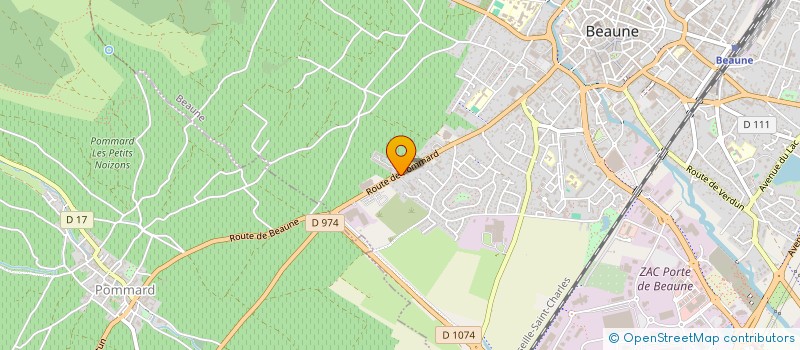 localisation de l'entreprise LES CALECHES DE BEAUNE à BEAUNE