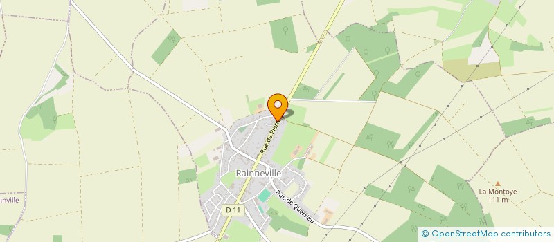 localisation de l'entreprise LES CALECHES DE SAMARO BRIVA  RAINNEVILLE