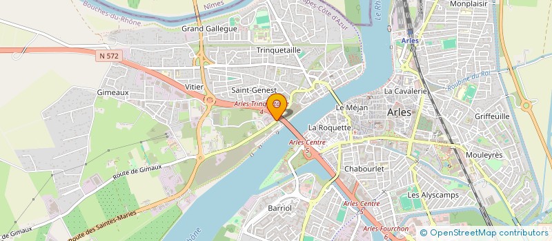 localisation de l'entreprise LES CALENDRIERS DES PETITS FOUQUE à ARLES