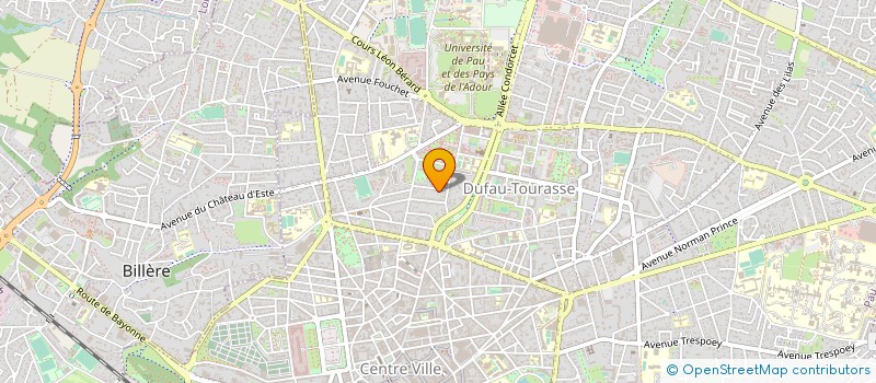 localisation de l'entreprise LES CALINOUS D'HAITI à PAU