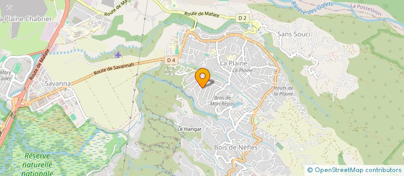 localisation de l'entreprise LES CALINOUS DE LA PLAINE à SAINT-PAUL