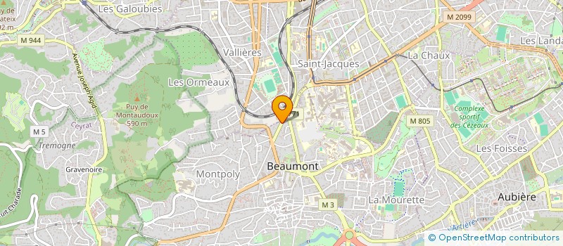localisation de l'entreprise LES CAMBUZ'ARTS à BEAUMONT