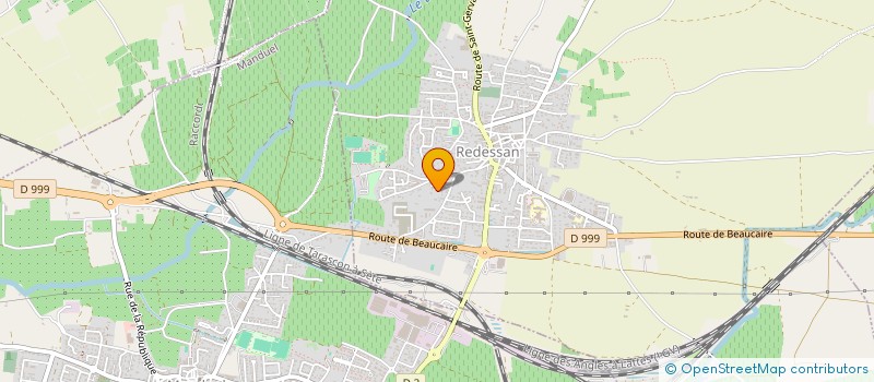 localisation de l'entreprise LES CAMELEONS  REDESSAN