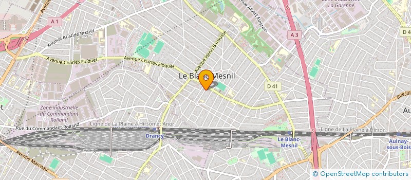 localisation de l'entreprise LES CAMELIAS  PARIS