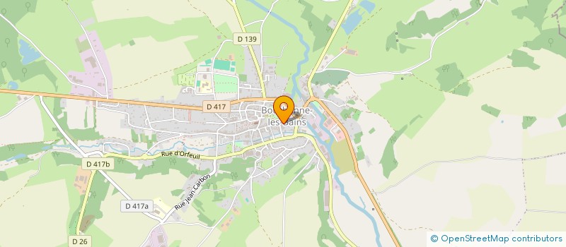localisation de l'entreprise LES CAMIONS FOUS à BOURBONNE-LES-BAINS