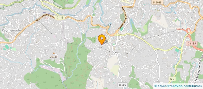 localisation de l'entreprise LES CAMPANETTES  GRASSE