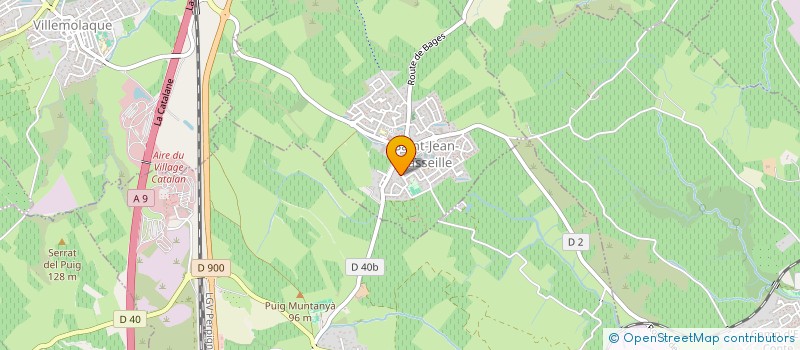 localisation de l'entreprise LES CANAILLES DE VILLEMO  SAINT-JEAN-LASSEILLE