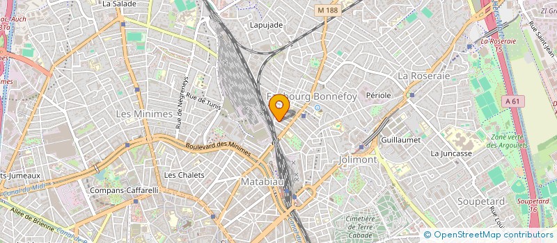 localisation de l'entreprise LES CANARDS BOITEUX  TOULOUSE