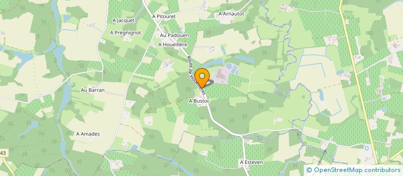 localisation de l'entreprise LES CANARDS D'AUZAN à CASTELNAU D'AUZAN LABARRERE