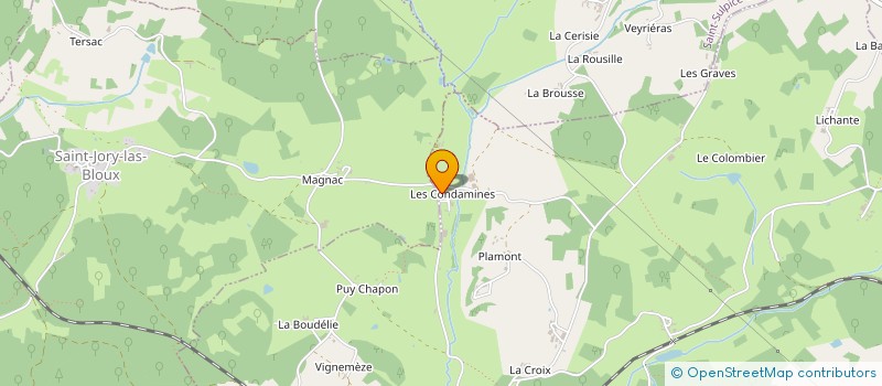 localisation de l'entreprise LES CANARDS DE FRANCK à SAINT MEDARD D'EXCIDEUIL