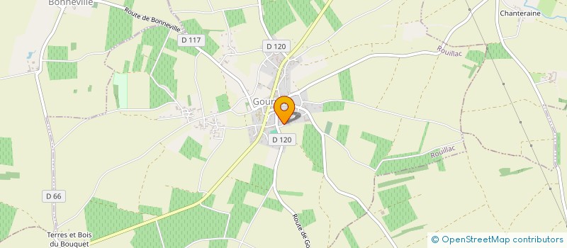 localisation de l'entreprise LES CANASSONS DU LAC à ROUILLAC