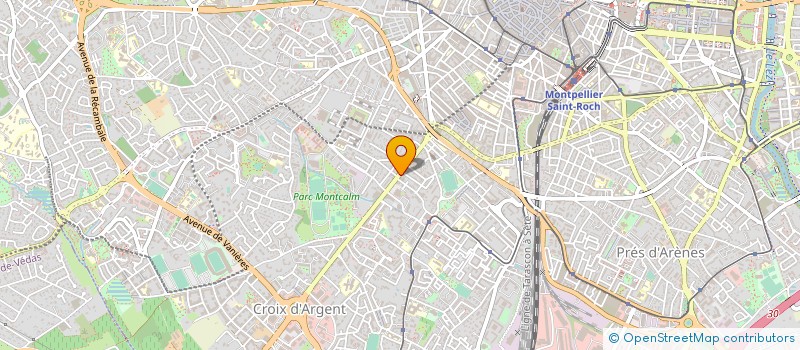 localisation de l'entreprise LES CANISSES à MONTPELLIER