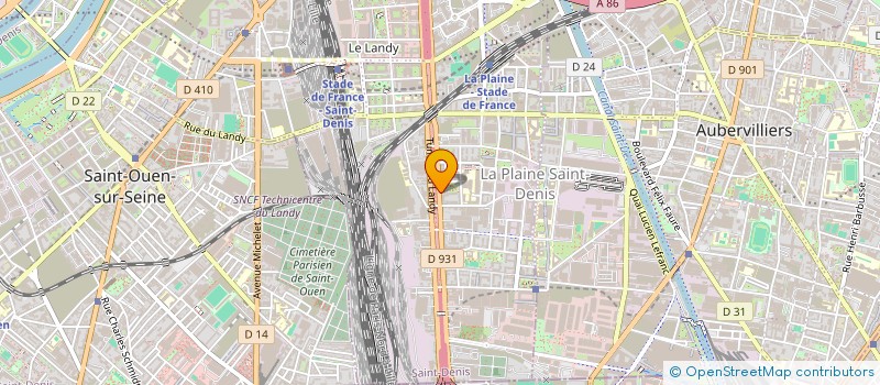 localisation de l'entreprise LES CANISSES à SAINT-DENIS