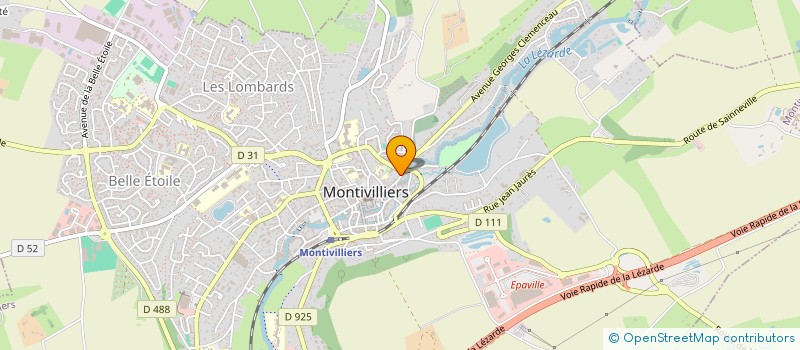 localisation de l'entreprise LES CANIVORES à MONTIVILLIERS