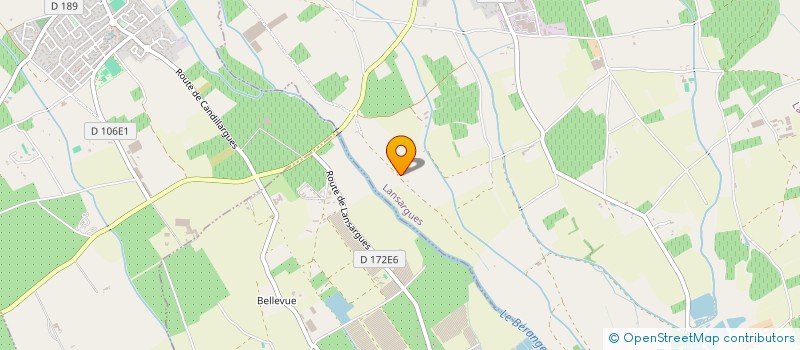 localisation de l'entreprise LES CANOTIERS à LANSARGUES