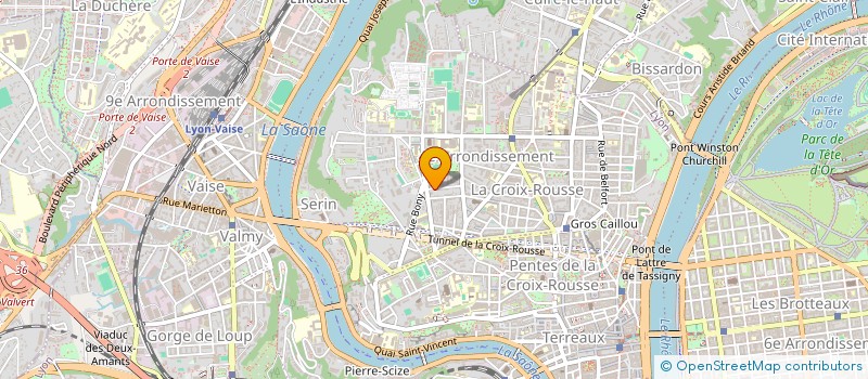 localisation de l'entreprise LES CANUTS  LYON