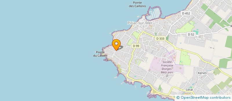 localisation de l'entreprise LES CAPITAN'S GROUPE MUSICAL à PIRIAC-SUR-MER