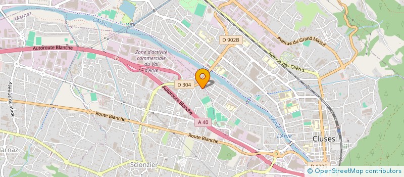 localisation de l'entreprise LES CAPRICES DE CONSTANCE  SCIONZIER