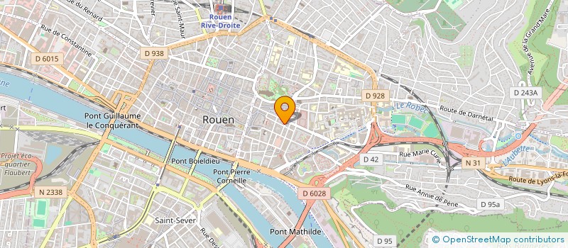 localisation de l'entreprise LES CAPRICES DE ROUEN à ROUEN
