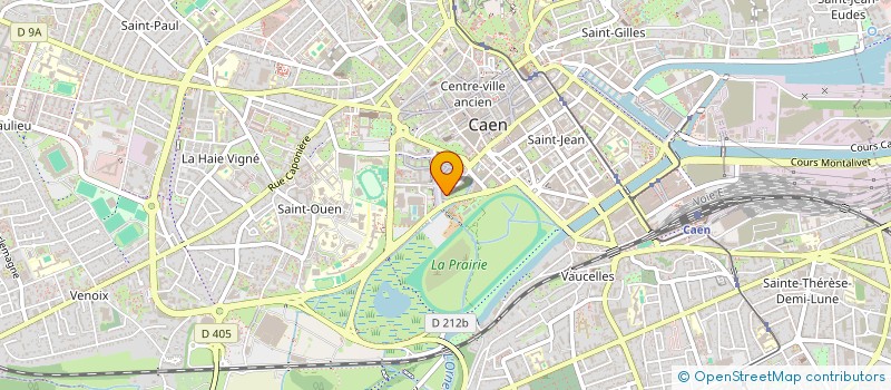 localisation de l'entreprise LES CAPRICES EDITIONS D'ART à CAEN