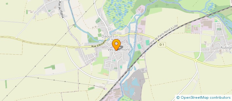 localisation de l'entreprise LES CAPUCINES  VECQUEMONT