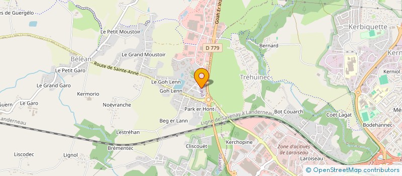 localisation de l'entreprise LES CAPUCINS  THIONVILLE